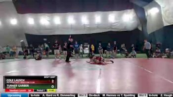 116 lbs Cons. Round 3 - Cole Lausch, Michigan West Wrestling Club vs Turner Garber, Napoleon