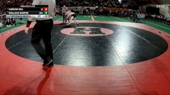 3A 138 lbs 1st Place Match - Wallace Durfee, Declo vs Carson Hill, North Fremont