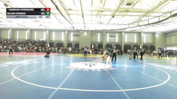 132 lbs 3rd Place - Narayah Rodriguez, Bristol Eastern vs Jillian Comeau, Griswold/Wheeler