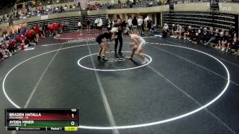 160 lbs Round 3 (4 Team) - Braden Hatalla, Stillwater vs Ayden Miner, Chatfield