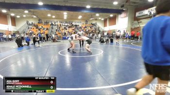 190 lbs Semifinal - Khale McDonnell, Fountain Valley vs Asa Goff, Newport Harbor