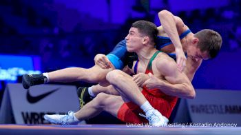 57 kg 1/2 Final - Ruslan Abdullayev, Azerbaijan vs Luke Lilledahl, United States