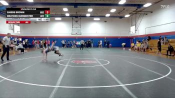 141 lbs Finals (2 Team) - Brayden Burmeister, Luther(2) vs Zaiede Brown, Ursinus(2)