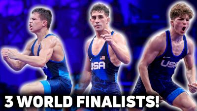 Team USA Puts THREE Wrestlers Into The FINALS On Day One Of U20 Worlds!
