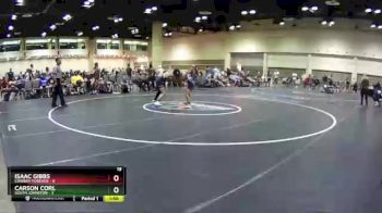 113 lbs Round 7 (10 Team) - Carson Corl, South Johnston vs Isaac Gibbs, Cowboy Forever