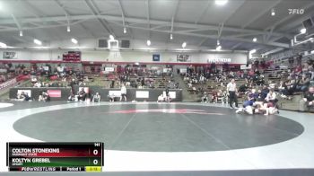 141 lbs Champ. Round 2 - Colton Stoneking, Fairmont State vs Koltyn Grebel, UMary