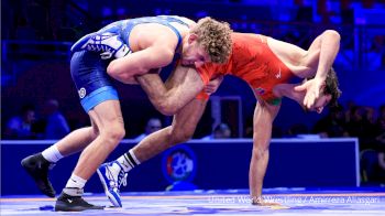 74 kg 1/8 Final - Elkhan Garayev, Azerbaijan vs Mitchell Mesenbrink, United States