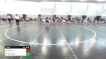 165 lbs Consi Of 8 #2 - Jake Marsh, Morgan State vs Marcus Murabito, North Carolina - UNATT