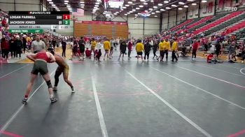 165 lbs Champ. Round 2 - Jackson Jones, Quincy vs Logan Farnell, Indianapolis