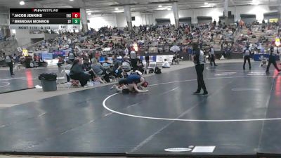 A 113 lbs Cons. Round 1 - Brendan Monroe, Sycamore High School vs Jacob Jenkins, Elizabethton High School