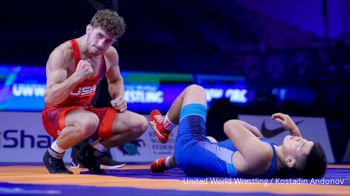 74 kg 1/2 Final - Mitchell Mesenbrink, United States vs Zhakshylyk Baitashov, Kyrgyzstan