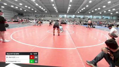 220 lbs Rr Rnd 3 - Matt Harrold, Doughboy Black vs Kurtis Crossman, Gold Medal Wrestling Club