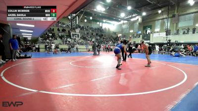 138 lbs Cons. Round 2 - Akzel Davila, WILL ROGERS vs Collin McBride, MUSKOGEE