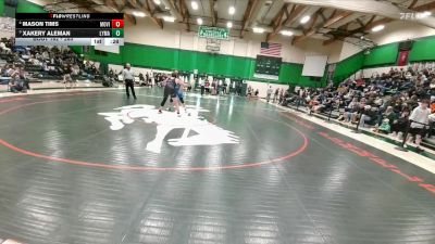 285 lbs Cons. Semi - Mason Tims, Mountain View vs Xakery Aleman, Lyman