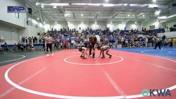 70 lbs Consi Of 4 - Kadan Mclaurin, Tulsa North Mabee Stampede vs Deagen Martinez, Team Tulsa Wrestling Club