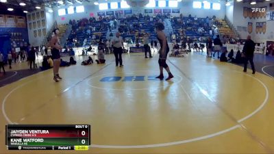 190 Blue Round 4 - Kane Watford, Wakulla Hs vs JAIYDEN VENTURA, Cypress Creek H S