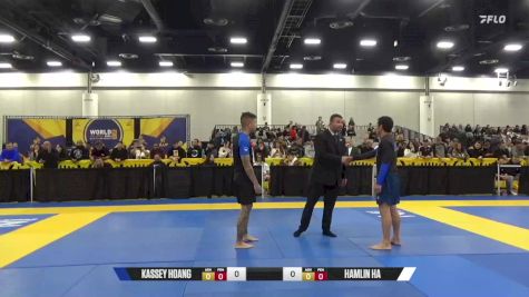 Hamlin Ha vs Kassey Hoang 2024 World IBJJF Jiu-Jitsu No-Gi Championship