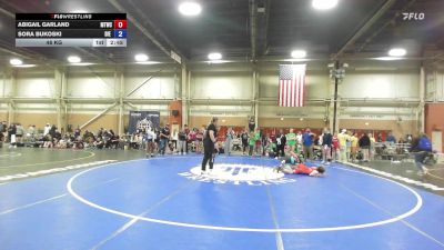 48 kg Rr Rnd 5 - Abigail Garland, New England Trappers Black - GHSE vs SORA Bukoski, Die Hard - GHSE