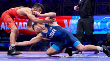 74 kg Finals 1-2 - Hossein Mohammad Aghaei, Iran vs Mitchell Mesenbrink, United States