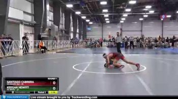 130 lbs Round 1 - Santiago Cabrera, No Escape WA vs Keegan Hewitt, PA White