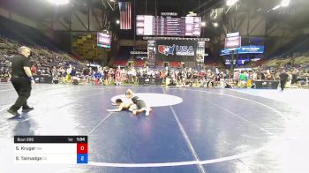 106 lbs Cons 16 #1 - Sloane Kruger, Washington vs Savannah Talmadge, California