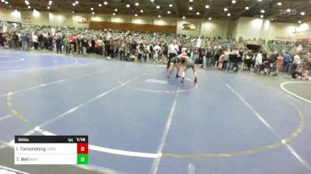 101 lbs Semifinal - Izzy Tamondong, Carson Valley Wildcats vs Taylor Bell, Institute Of Combat