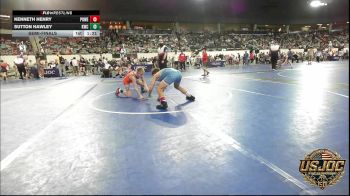 70 lbs Semifinal - Kenneth Henry, Powerhouse Gold vs Sutton Hawley, Keystone Wrestling Club