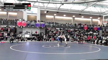 132 lbs Round Of 16 - Luke Savage, Cheshire vs Matt Bray, Brookfield/Shepaug