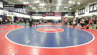 192 lbs Champ. Round 2 - Jackson Sierra, Team Thunder vs Magnus Cryer, Moreno Valley