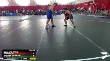 285 lbs Round 3 (10 Team) - Lodi Athlete 11, Park Rapids vs William Velasquez, Albert Lea