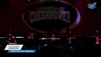 TSC All Stars - Shadow [2025 L1 Mini - Novice - Restrictions Day 1] 2025 Cheer Power Philly Showdown