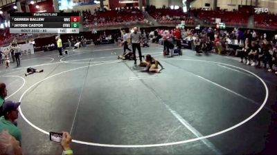 80 lbs 3rd Place Match - Derren Ballew, Westside Wrestling Club vs Jayden Castor, Ogallala Youth Wrestling Club