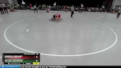 157 lbs Cons. Round 3 - Hayden McDonald, Team Idaho Wrestling Club vs Andrew Dienhart, Mile High Wrestling Club