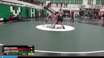 138 lbs Round 1 - Owen Lungren, Worland vs Andrew Gifford, Douglas