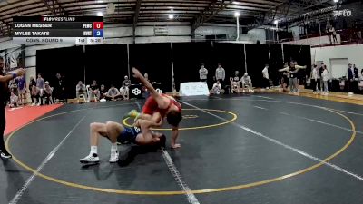 79 kg Cons. Round 9 - Logan Messer, Patriot Elite Wrestling Club vs Myles Takats, Buffalo Valley Regional Training Center