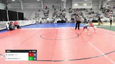 80 lbs Rr Rnd 1 - Ben Jordan, TNWC Sneak Attack vs Nick Kernshisnik, Felix Wrestling Academy