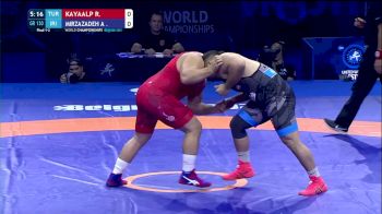 130 kg Finals 1-2 - Riza Kayaalp, Turkey vs Amin Mirzazadeh, Iran