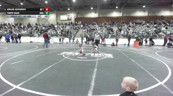 61 lbs Final - Adlan Afaunov, No Team vs Tripp Dias, Shootbox Rigby