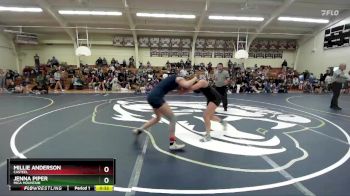 132 lbs Cons. Round 3 - Jenna Piper, Mica Mountain vs Millie Anderson, Casteel