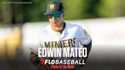 FloBaseball Player Of The Week: Miners' Edwin Mateo