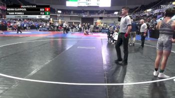 6A 138 lbs Cons. Semi - Sam Powell, Pelham vs Nevin Claypool, Gulf Shores