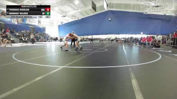 113 lbs 5th Place Match - Thomas Shields, Wichita-North Hs vs Jerredy Nilges, Mill Valley