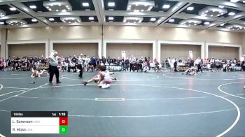 144 lbs Round Of 16 - Lucques Sorenson, Yucaipa Thunder WC vs Ryland Moss, Lions WC