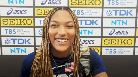 Tara Davis Is Embracing Every Moment At Worlds