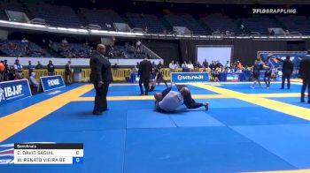 CHARLES DAVID SAGUIL vs WELLINGTON RENATO VIEIRA BELLÍSS 2019 World IBJJF Jiu-Jitsu No-Gi Championship