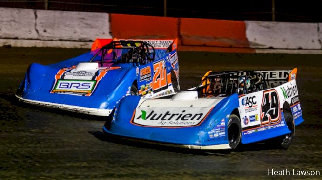 Ricky Thornton, Jr. Survives Late Restarts For Topless 100 Prelim Win