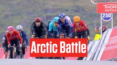 Cold Windy Arctic Race of Norway 2023 Finish