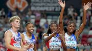 Madness In The Mixed 4x400, U.S. Wins With New World Record