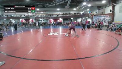 155 lbs Round 2 (12 Team) - Max Crouse, Top Dog Wrestling Club vs Logan Yoh, Boyertown