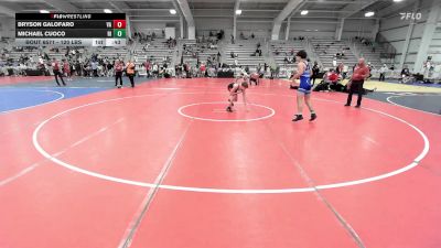 120 lbs Consi Of 16 #1 - Bryson Galofaro, VA vs Michael Cuoco, RI